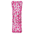 Luchtbed luxe panterprint neon 177 cm