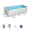 Power Steel frame zwembad 412x201x122 cm