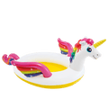 Aufblasbares Schwimmbad Einhorn 272x193x104 cm
