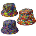 Bucket hat psychedelic