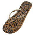 mixstar slipper leopard gold | summertoys.nl