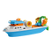 Boote und Lastwagen