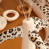 Erlebnisbecken Leopardenmuster beige 210 cm