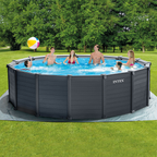 Graphitplatten-Schwimmbecken 478x124 cm (Set)
