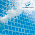 Graphitplatten-Schwimmbecken 478x124 cm (Set)