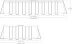Ultra XTR frame zwembad 975x488x132 cm (set)