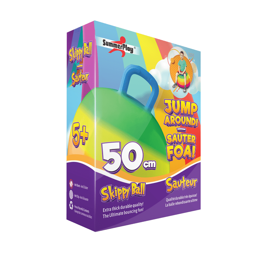 Skippy-Ball Regenbogen 50 cm