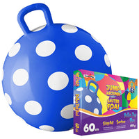 Skippybal polkadot blue 60 cm