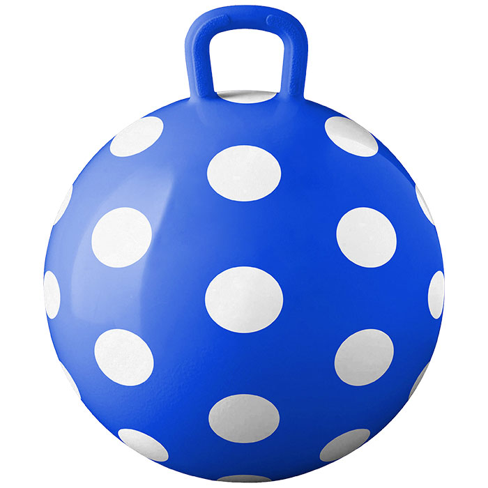 Skippy-Ball Polkadot blau 60 cm