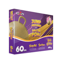 Skippy-Ball Goldglitter 60 cm