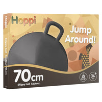Skippybal zwart 70 cm