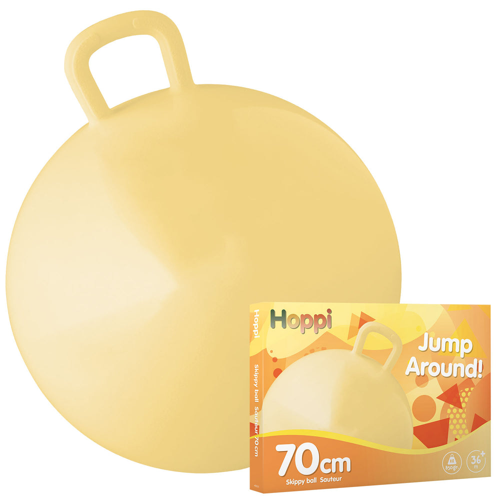 Skippybal geel 70 cm