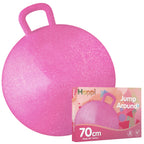 Skippybal pink glitter 70 cm