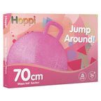 Skippybal pink glitter 70 cm