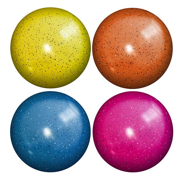 Bal glitter 13 cm