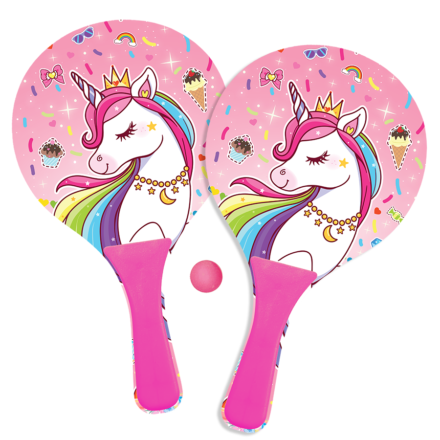 Beachball set unicorn