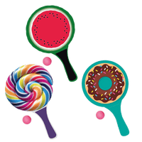 Beachball set food