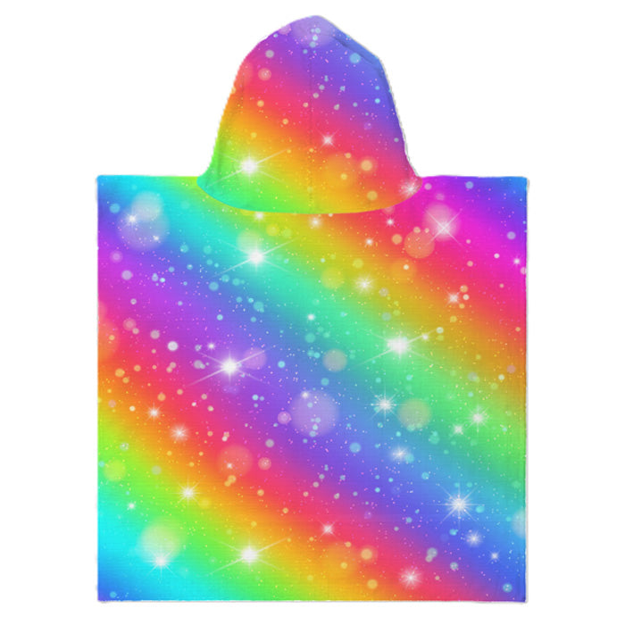 Kinderponcho Einhorn