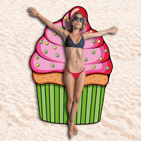 Strandtuch Cupcake 150 cm