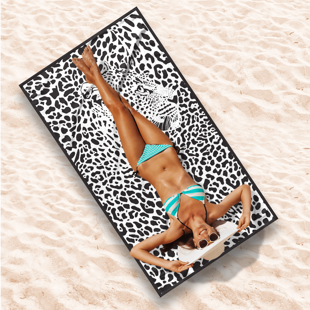 Strandtuch Der Leopard 100x180 cm