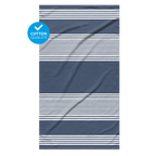 Luxus-Strandtuch Deep Blue 100x180 cm
