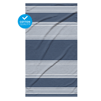 Luxus-Strandtuch Deep Blue 100x180 cm