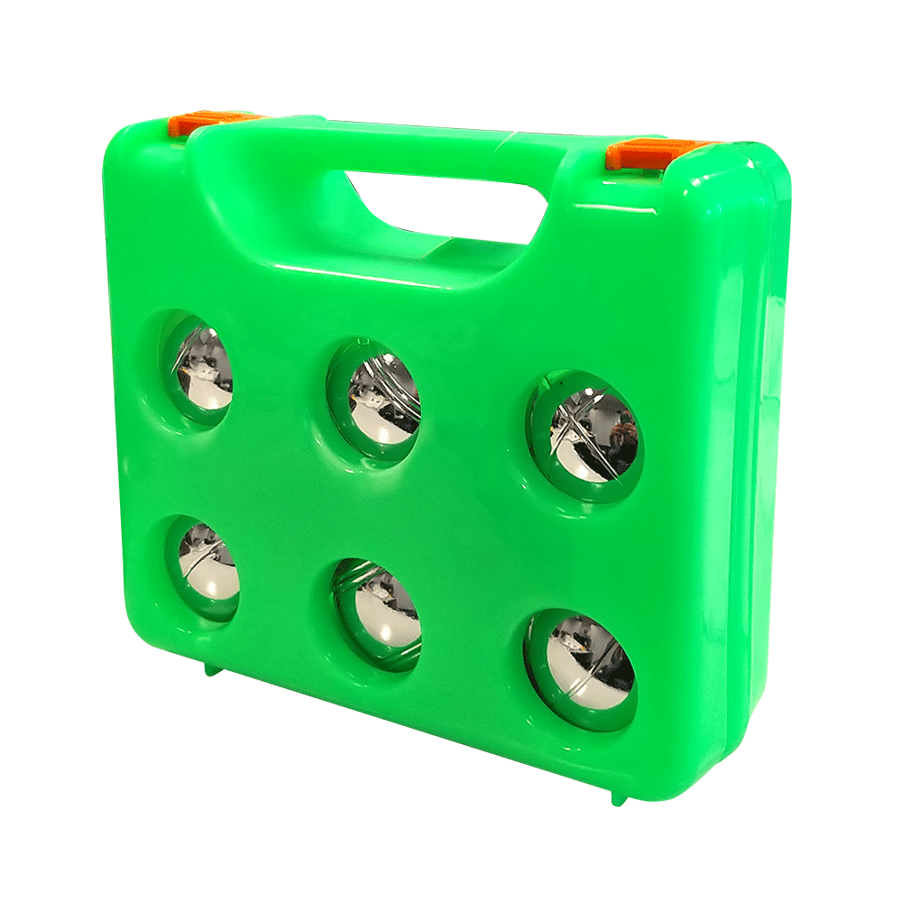 Metalen jeu des boules set