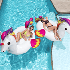 Übergroßes Einhorn-Rutschauto, 224 cm