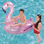 Flamingo-Rutschauto 127 cm