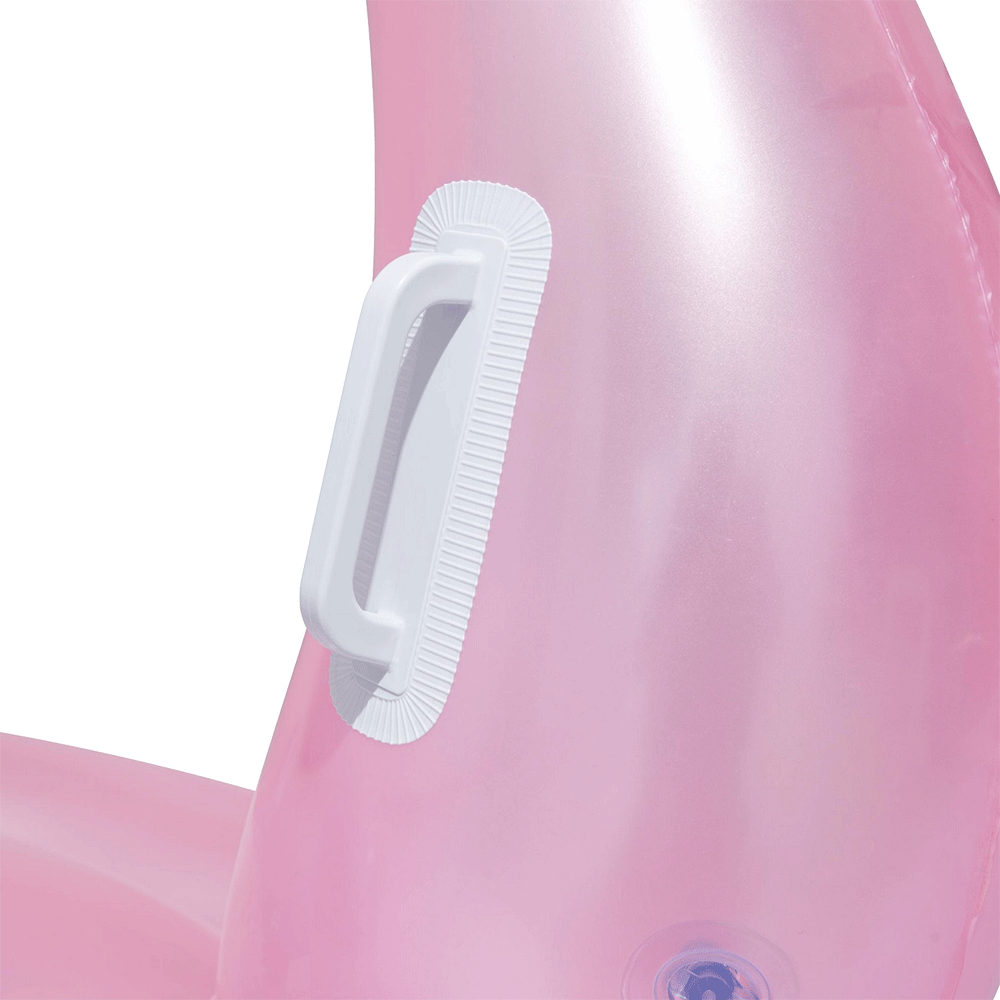 Flamingo-Rutschauto 127 cm