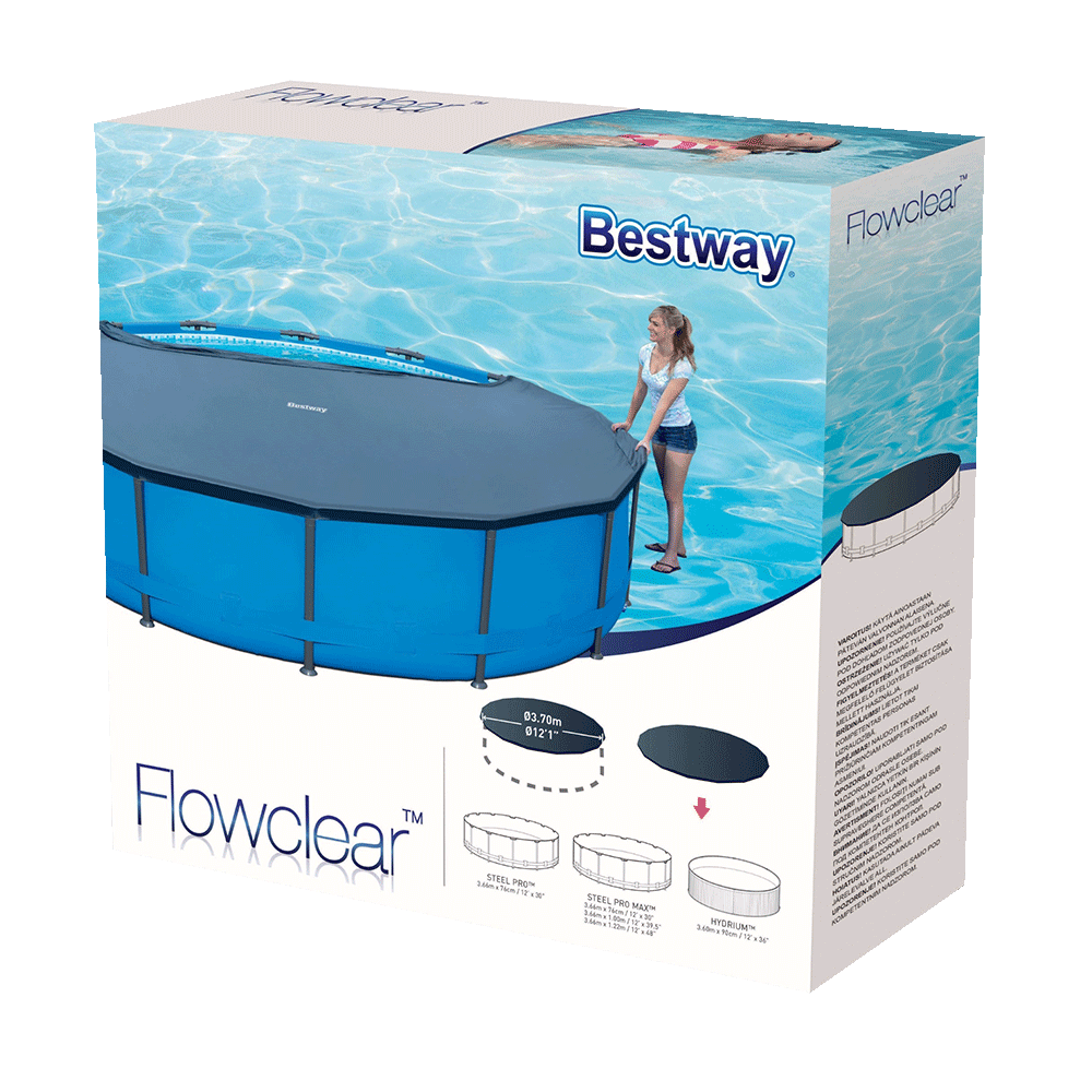 Schwimmbadabdeckung 366 cm