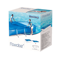 Schwimmbadabdeckung 259x170 cm