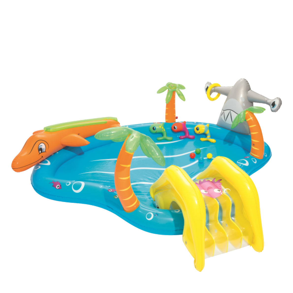 bestwayplaycenter zeedieren 280 x 257 cm | summertoys.nl