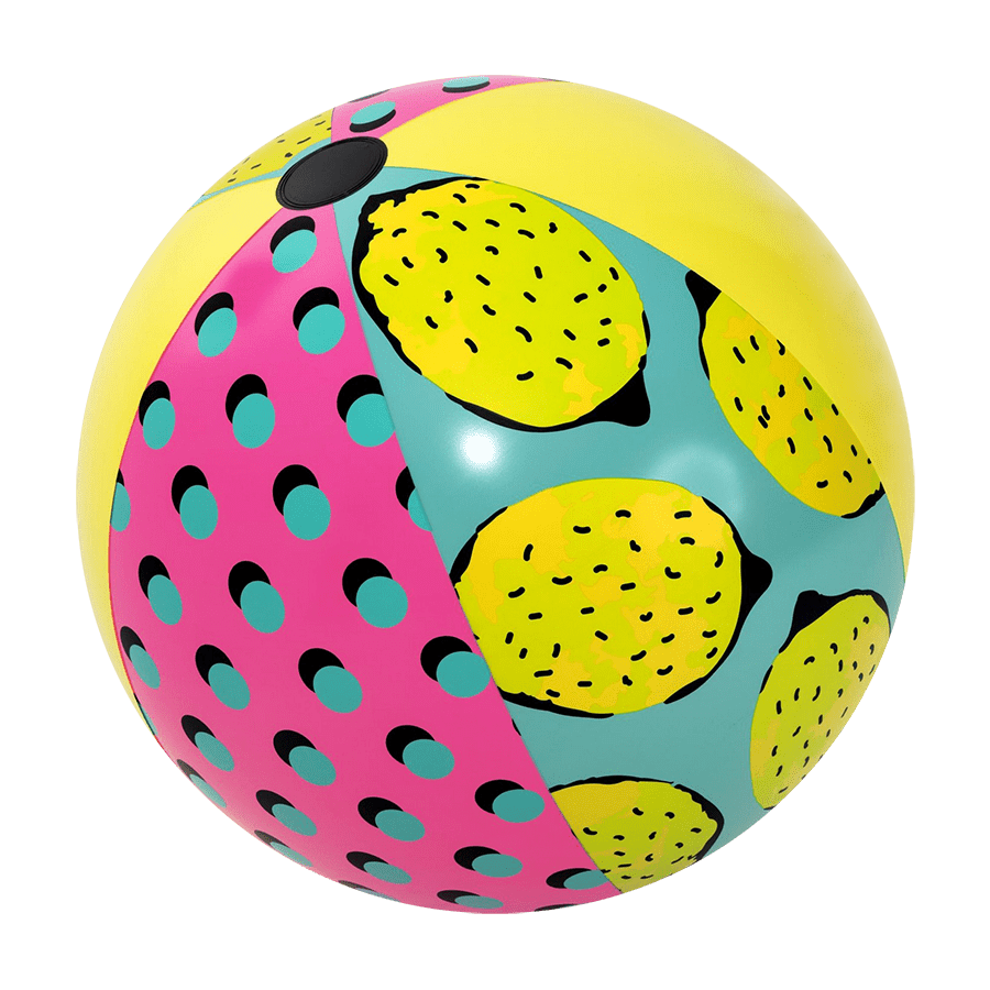 Strandbal retro fashion 122 cm