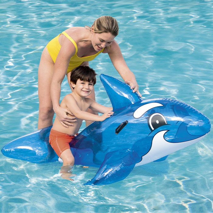 Aufblasbarer Delphin