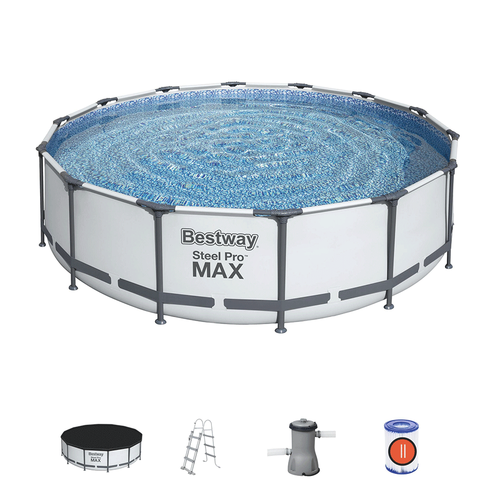 Steel Pro Max frame zwembad 427x107 cm (set)