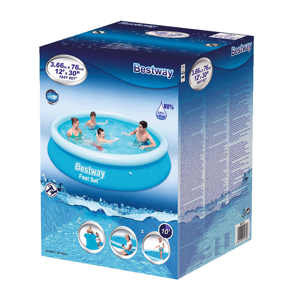 Fast Set-Schwimmbecken 366x76 cm