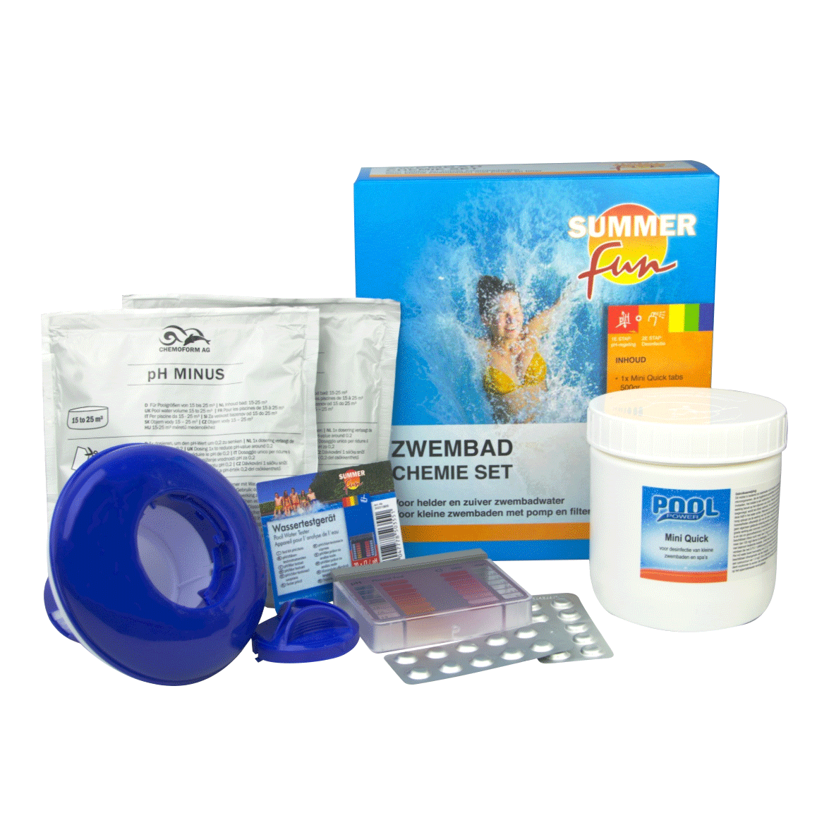 Zwembad chemie set | Summertoys.nl