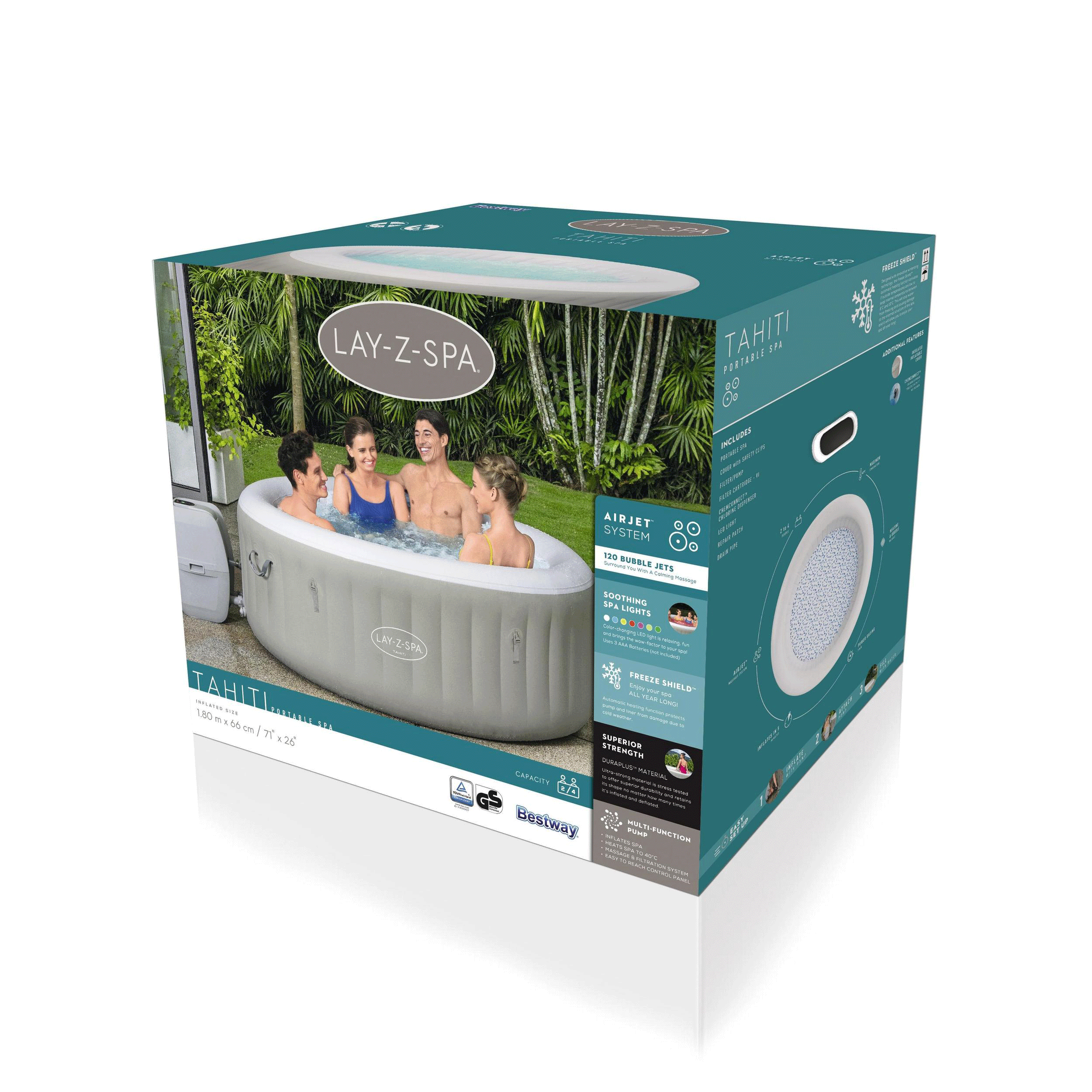 Lay-z Spa Tahiti – Luftstrahl