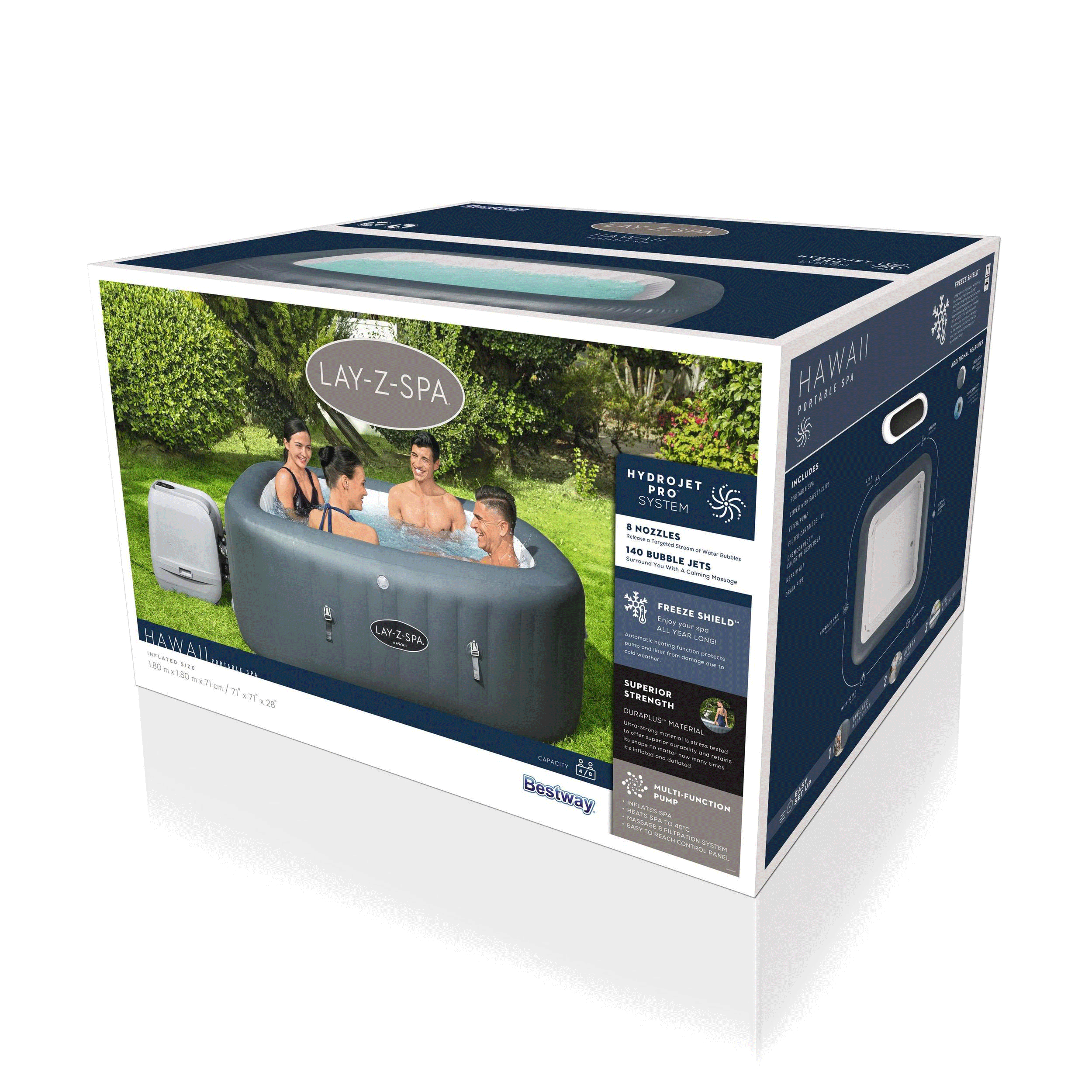 Lay-z Spa Hawaii Hydrojet Pro