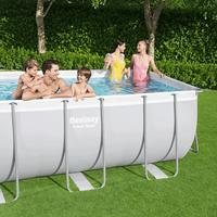 Power Steel Schwimmbad 549x274x122 cm (Set)