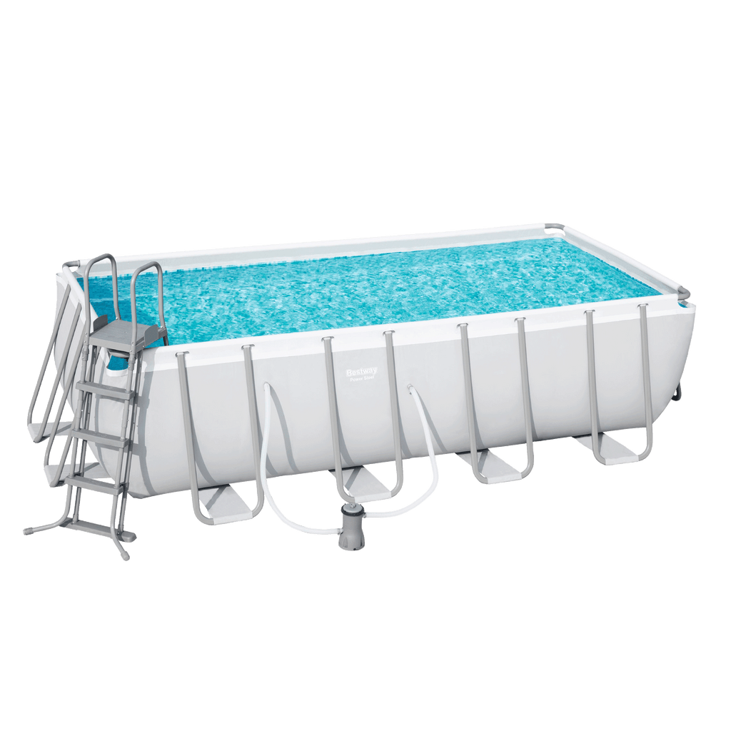 Power Steel frame zwembad 488x244x122 cm (set)