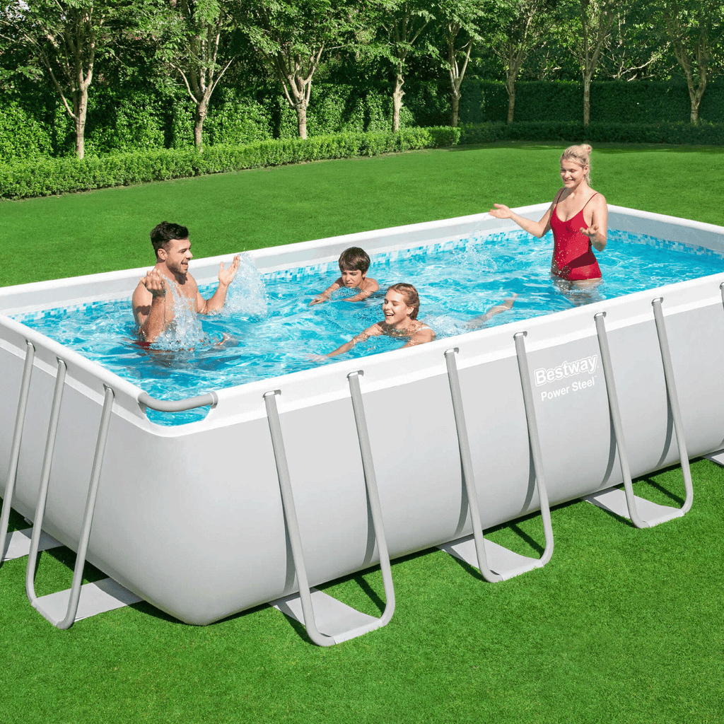 Power Steel Schwimmbad 488x244x122 cm (Set)