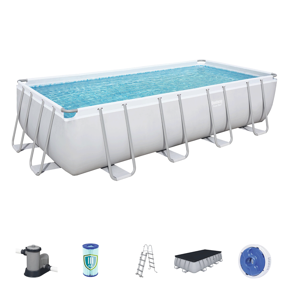 Power Steel frame zwembad 549x274x122 cm