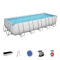 Power Steel frame zwembad 640x274x122 cm