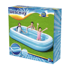 Aufblasbares Schwimmbecken 262x175x51 cm
