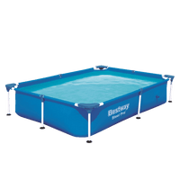 Steel Pro frame zwembad 221x150x43 cm