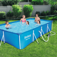 Steel Pro Schwimmbad 400x211x81 cm (Set)