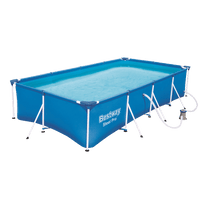 Steel Pro frame zwembad 400x211x81 cm