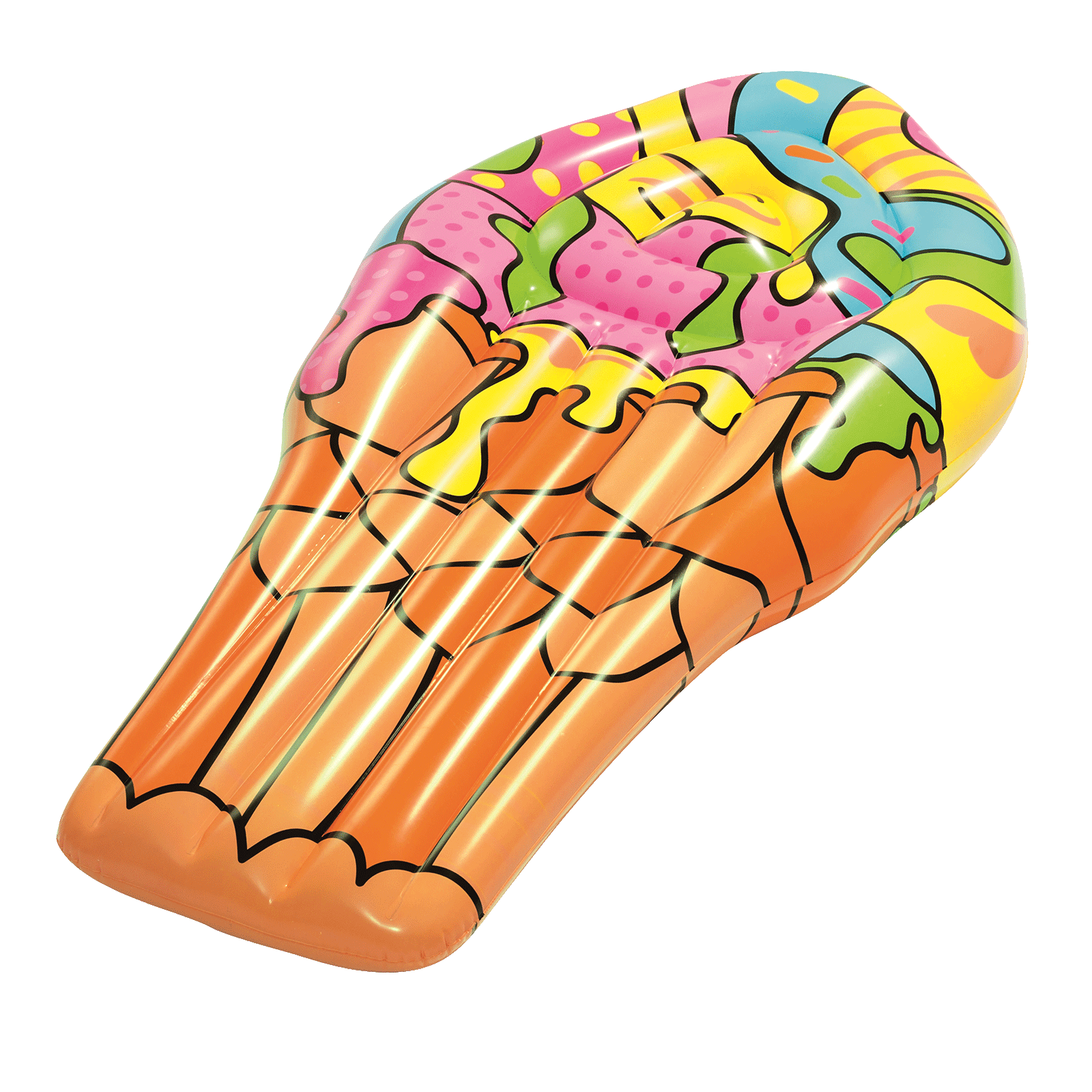 Luftmatratzen-Eiswaffel 188 cm